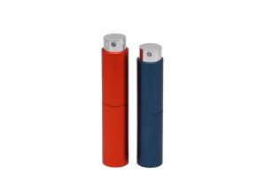 Quality Aluminum Perfume Tester Bottle Atomizer 8ml Pocket Twist Refillable wholesale