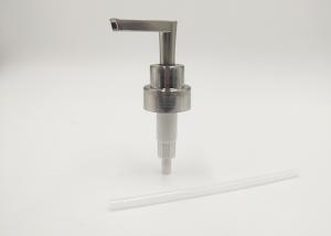 Quality 28mm Sealing Type Silver Color Cosmetic Lotion Pump Customized Printing wholesale