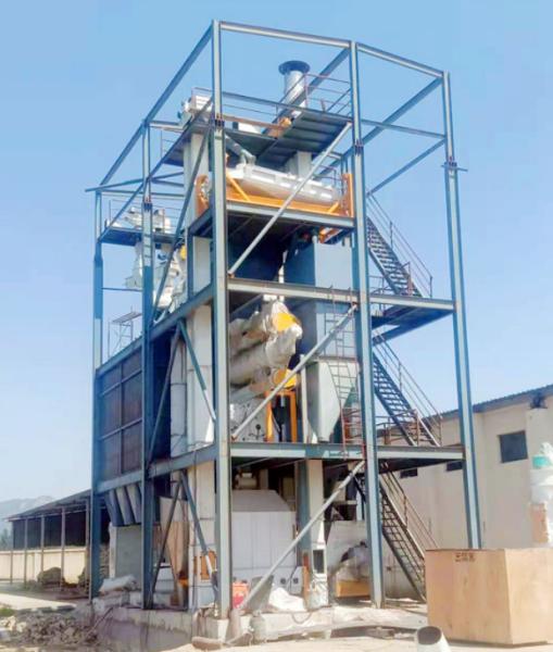 Cheap Carbon Steel 5T/H Pigeon Animal Feed Production Machine For Dry Material for sale