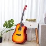 41 Inch Wood Guitar With Case and Accessories for Kids/Boys/Girls/Teens