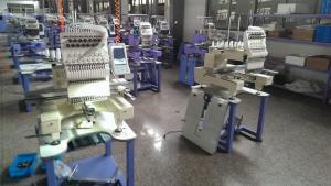 Quality Multi Functional Single Head Embroidery Machine / Compact Cap Embroidery Machine 1200 RPM wholesale