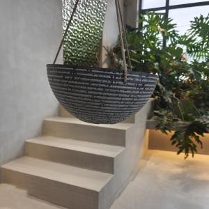 Quality Square Garden Home Greenhouse Plastic Hanging Pots for Plants Seedling Nursery wholesale