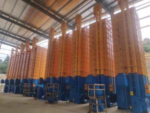 Quality ISO 400 TPD Paddy Dryer Machine With Large Spiral Feeder wholesale