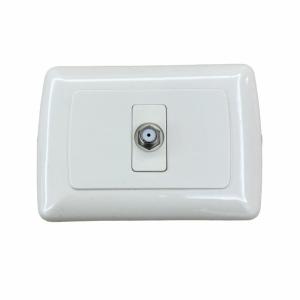 Quality Home TV Wall Socket 10A Plastic Electrical Wall Socket wholesale