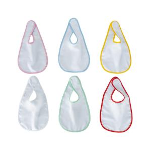 Quality Sublimation Baby Bib With Velcro For DIY Personalized Sublimation Photo Printing wholesale