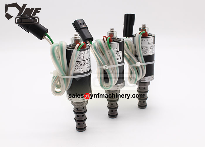 SK170-8 YM04-U1601 Hydraulic Solenoid Valve For Kobelco Excavator YN35V00050F1
