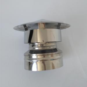 Quality Diameter 100mm Stainless Steel Shield Chimney Flue Rain Caps For Chimney System wholesale