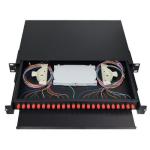 FTTH FDF Fiber Distribution Frame 19 Inch Slide Rail Rack Mount