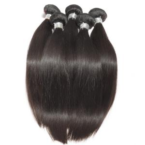 Quality Straight Virgin Human Hair Bundles Peruvian Hair Extension Full Cuticle No Acid wholesale