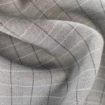 Fashion design 100% polyester fabric check Cationic plain fabric