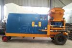 Diesel Engine Drive Dry Shotcrete Machine Four - Point Clamping Device