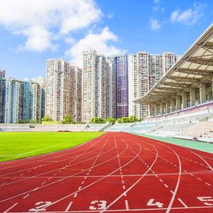 Quality ITF 13mm Corrosion Resistance Rubber Sports Flooring Harmless And Odorless wholesale