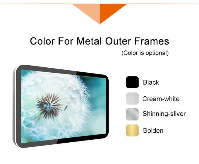 Indoor Wall Mounted Advertising Display 32 Inch 3g 4g Wifi MP4 Player Advertising