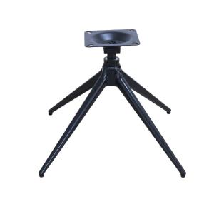 Quality Modern Bright Black Office Chair Base Return Feature Four Star Chair Base wholesale