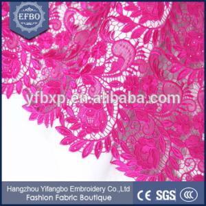Quality F50269 Free sample factory price embroidery african lace fabrics with stones wholesale