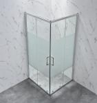 Aluminum Frame Shower Room Enclosure 6mm 1mm-1.2mm