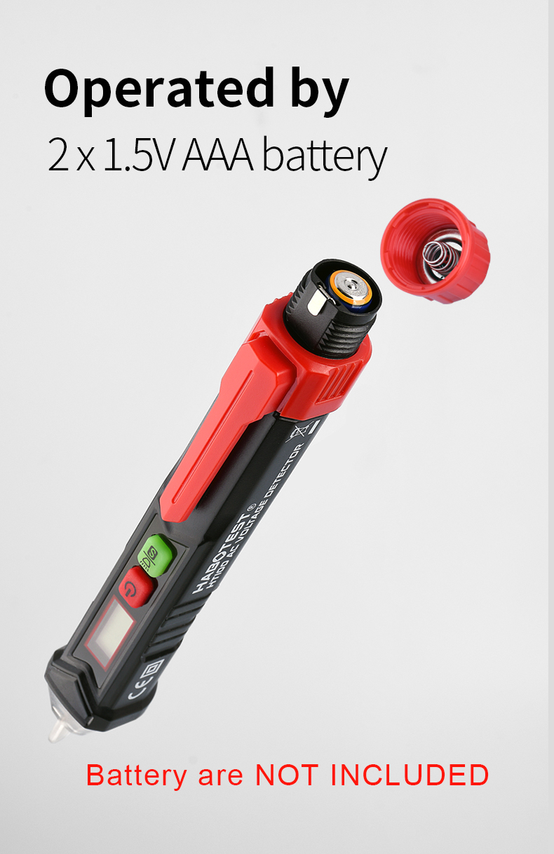 1000V Pen Type Voltage Tester , Adjustable Non Contact Voltage Tester