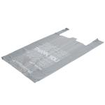 Gray Colour Thank You Plastic Shopping Bags High Durability 18" X 8" X 32"