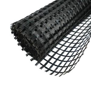 Quality Fiberglass Geogrid Biaxial Uniaxial Glass Fiber Geogrid For Asphalt wholesale