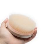 Cruelty Free Fiber Bristle Brush Massage Brush For Body Cellulite Exfoliating