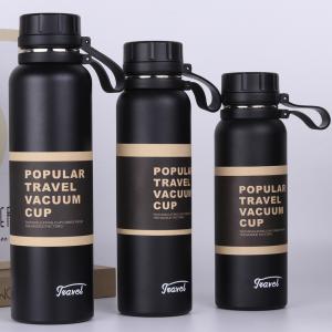 Quality Custom Double Wall Vacuum Stainless Steel Water Bottle Tumbler With Lids Featuring Logo Design wholesale