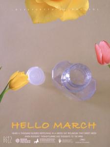 60ml Small Hand Sanitizer Bottle With Disc Cap ISO Certificate