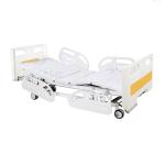 Luxury 4pcs Castors ABS Siderail Hospital Nursing Bed with Adjustable Crank