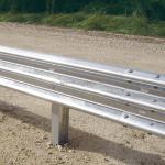 Steel Highway Guardrail with Steel Box Spacer Block Roadway Safety Standard