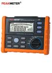 Black Digital Insulation Resistance Tester Analogue And Digital Multimete