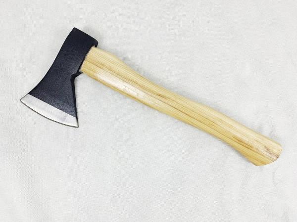 600G Size Natural color Hickory Handle Forged Carbon Steel Axe For Axe Throwing