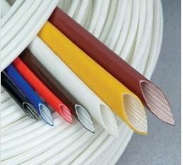 Quality Extruded Silicone rubber fiberglass sleeving wholesale