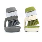 Liquid Soap Dispensers Dishes Scrub Brush for Bowl,Pot Etc
