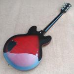 New high quality hollow body jazz 335 electric guitar, Maple top & back Dual