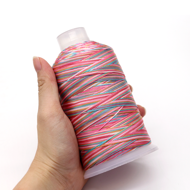 15PLY 250g 40 Colors Multi Color Braid Polyester Thread for Weaving Crafts Decoration