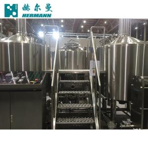 Quality Efficient 10BBL Beer Fermenting Equipment Brushed Stainless Steel Surface wholesale