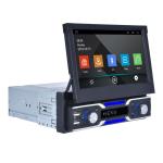 7'' Car Radio Retractable Screen Android 11 Car Multimedia Player GPS MP5