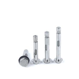 Quality ASTM Hex Bolt Sleeve Anchor Carbon Steel Convenient Install Widely Used wholesale