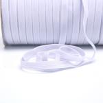 3MM White Knitted Rubber Braided Clear Elastic Band 20mm