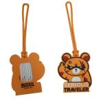 Business ID Card Holder for Travel Baggage Tags Suitcase Labels Bag Made Of Soft