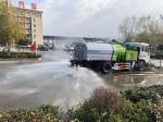 10m3 High Pressure Road Washer Truck Street Sweeper Cleaner With Gear Core