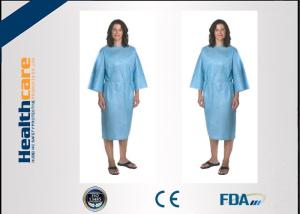 Quality Disposable Waterproof Surgical Gowns , Fluid Repellent Non Woven Coverall wholesale