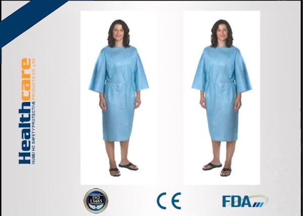 PP 20Gsm Disposable Isolation Gowns 115x127cm , Disposable Hospital Theatre