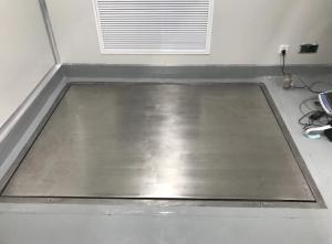 Quality Outdoor Stainless Steel Floor Scale , 4x4 Pallet Scale Floor 5000 Lb Capacity wholesale