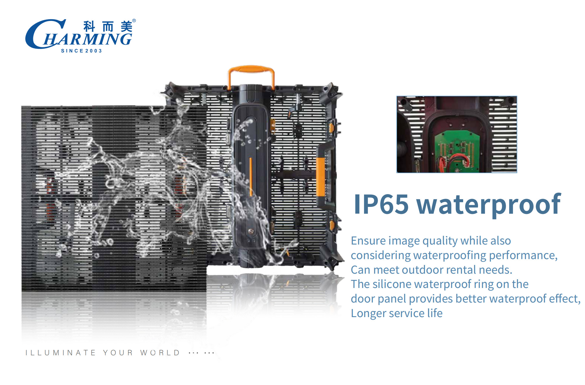 Outdoor IP65 P3.91-P7.8 Transparent Glass 3D Led Display Video Wall Display