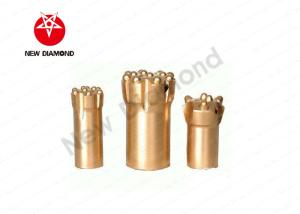 Quality Tungsten Carbide Top Hammer Drill Bits Forging For Well Drilling / Ore Mining wholesale