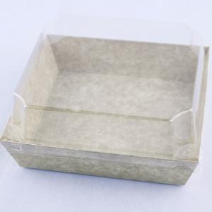 Quality Disposable Bakery Packaging Box Transparent For Sandwich Puff Cake wholesale