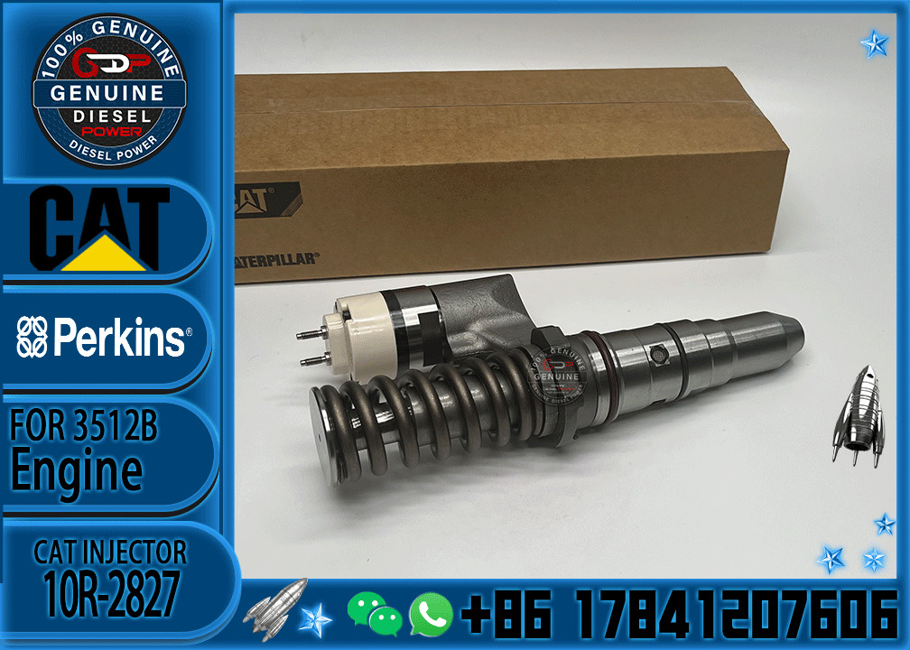 Common rail injector fuel injecto 20R3483 20R-3247 10R-2827 for 3512B Excavator 3512C 3516B 3516C