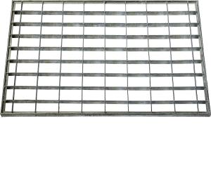 Quality Galvanised Steel Shoe Boot Scraper Door Mat for Outdoor Hollowed out Metal Grill Door wholesale