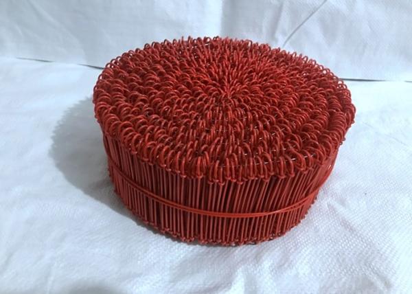 Cheap 1.2mm 5 Inch Pvc Plastic Thread Binding Wires 1000 Pieces Per Roll for sale