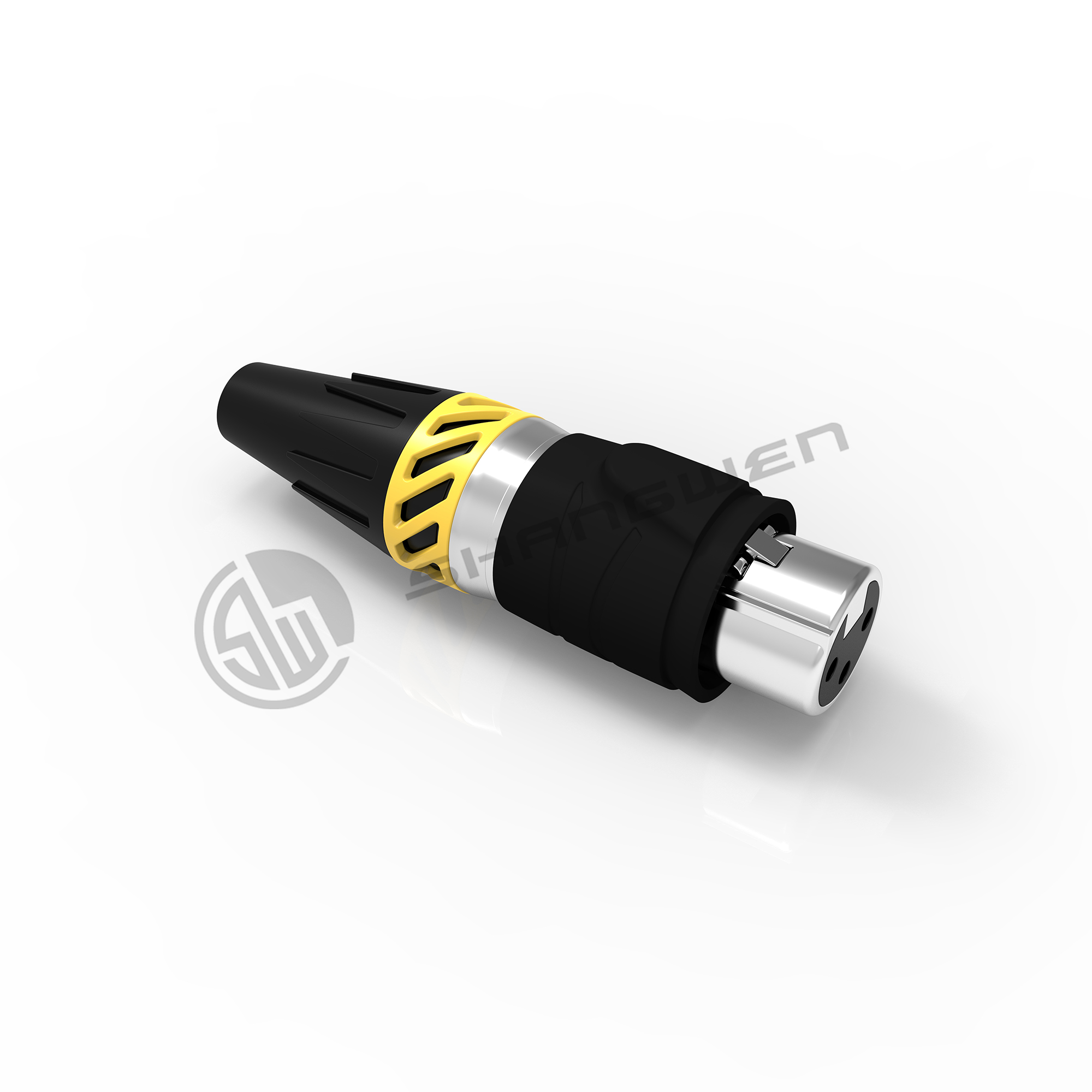 Mini XLR 5 Pin Connector Outdoor Male And Female Plug Connector Waterproof
